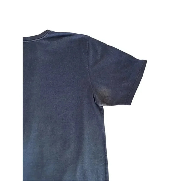 Carhartt Men’s Classic T-Shirt Blue Steele Pocket Size 2XL - Picture 6 of 6